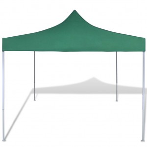 Tenda dobrável 3 x 3 m verde H