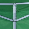 Tenda dobrável 3 x 3 m verde com 4 paredes 4