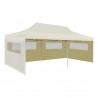 Carpa plegable Pop-up crema 3x6 m 2