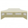 Carpa plegable Pop-up crema 3x6 m 3