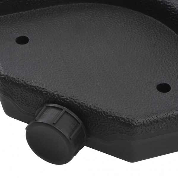 Base de guarda-sol portátil areia/água 60 L M 3