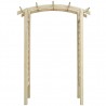 Arco com grelha de madeira 150x60x210 cm 3