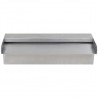 Fuente cascada rectangular piscina acero inoxidable 30 cm 3