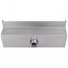 Fuente cascada rectangular piscina acero inoxidable 30 cm 4