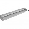 Fuente cascada rectangular LED para piscina acero inoxidable 60 cm 2