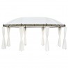 Gazebo branco-nata 530 x 350 x 265 cm 1