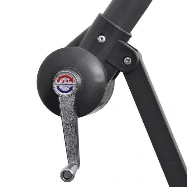 Sombrilla voladiza 3 m azul M 5