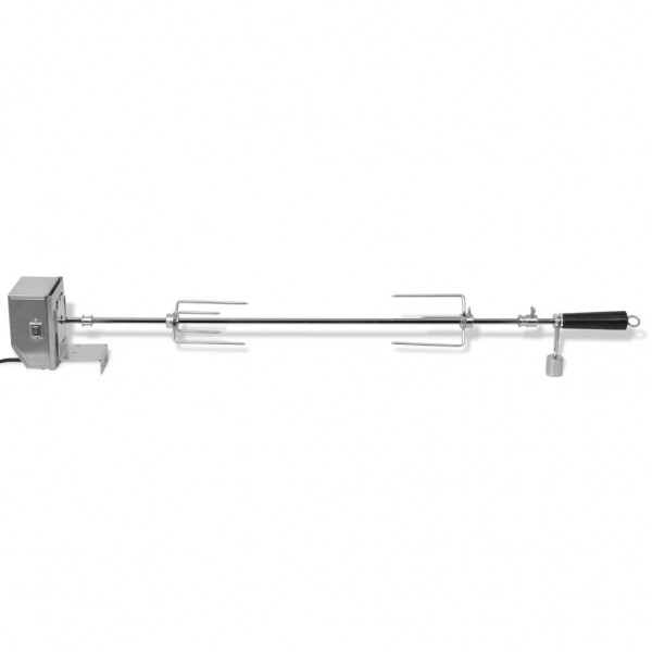 Espeto Rotisserie de churrasqueira + motor profissional. aço 900 mm M 2