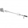 Espeto Rotisserie de churrasqueira + motor profissional de aço 1200 mm 3