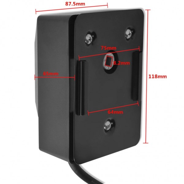 Espeto giratório para churrasqueira com motor 4 W preto M 4