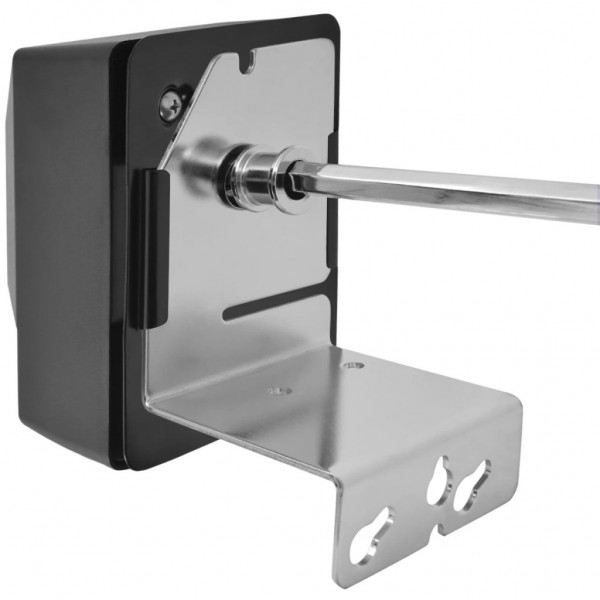 Espetón para asados y barbacoa con motor acero 1200 mm M 4