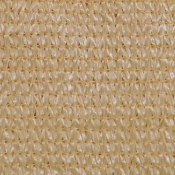 Toldo de vela cuadrado 3.6x3.6 m HDPE beige M 2