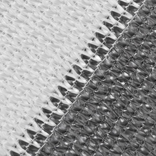 Tela varanda HDPE 90x600 cm antracite e branco M 2