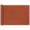 Toldo para balcón tela oxford terracota 75x400 cm 1