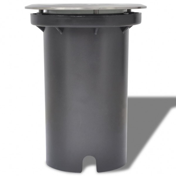 Iluminação LED p/ piso exterior. 3 pcs. redondo M 4