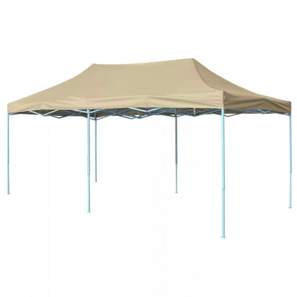 Carpa pleglable Pop-up 3x6 m blanco crema D