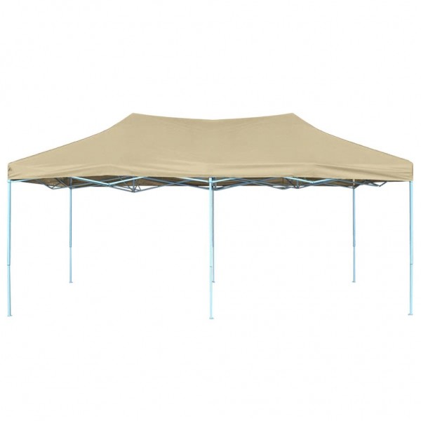 Carpa pleglable Pop-up 3x6 m blanco crema M 2