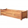 Arriate de madera de acacia 100x30x25 cm 1
