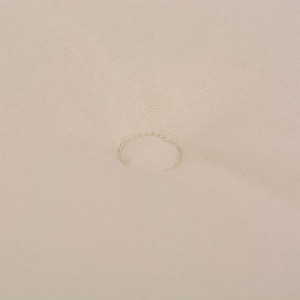 Almofadões para cadeiras altas de jardim 4 pcs tecido creme H