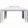 Gazebo 3x4 m branco 1