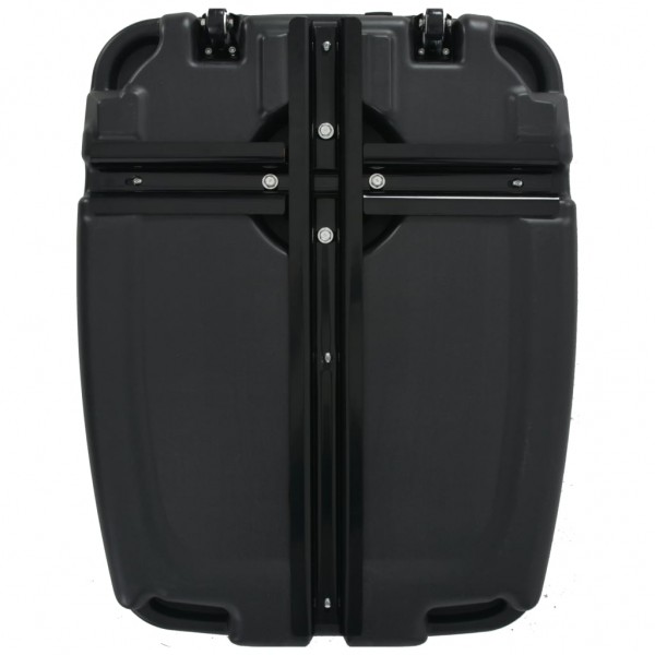 Suporte para guarda-sol de exterior preto M 2