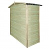Abrigo de armazenamento de jardim em madeira de pinho 4