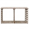 Caseta de lenha de pinho impregnada 300x90x176 cm 2