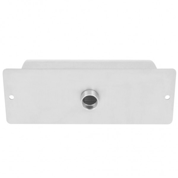 Fonte para piscina aço inoxidável 30x9x26 cm prateado M 5