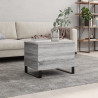 Mesa de centro madera contrachapada gris Sonoma 60x44.5x45 cm 1