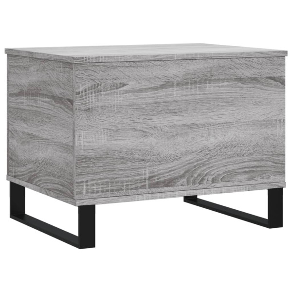 Mesa de centro madera contrachapada gris Sonoma 60x44.5x45 cm M 5