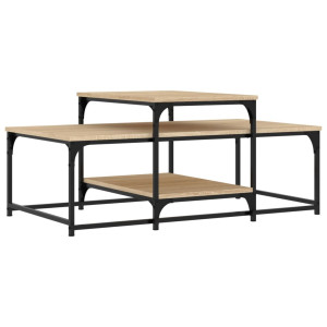 Mesa de centro 102x60x45cm derivados de madeira carvalho sonoma H