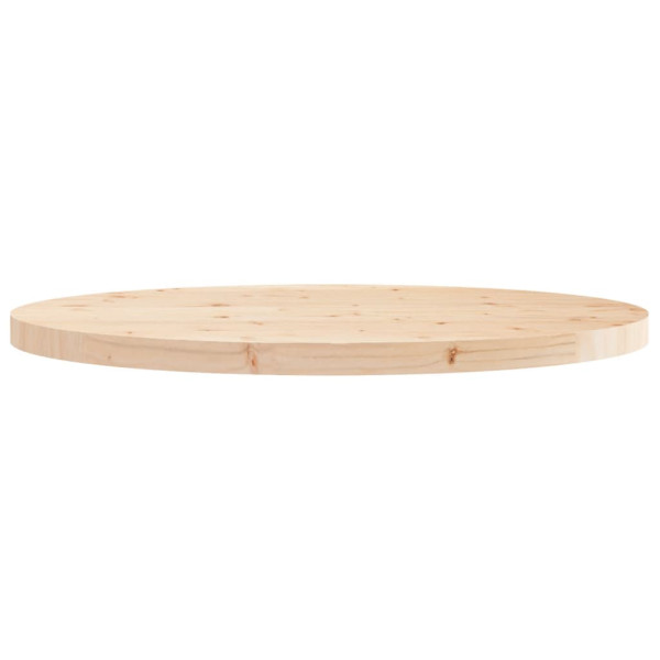 Tablero de mesa redondo madera maciza de pino Ø90x3 cm M 4
