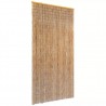 Cortina de porta anti-insetos em bambu 90x220 cm 1
