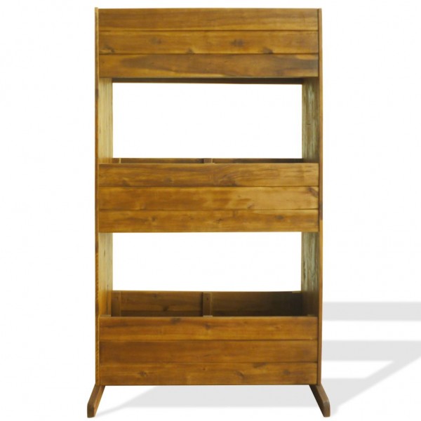 Arriate de 3 niveles madera de acacia maciza M 2