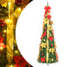 Árvore de Natal artificial pop-up 50 LED verde 120 cm 1