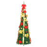 Árvore de Natal artificial pop-up 50 LED verde 120 cm 5