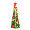 Árbol de Navidad artificial desplegable 150 LED verde 180 cm 1