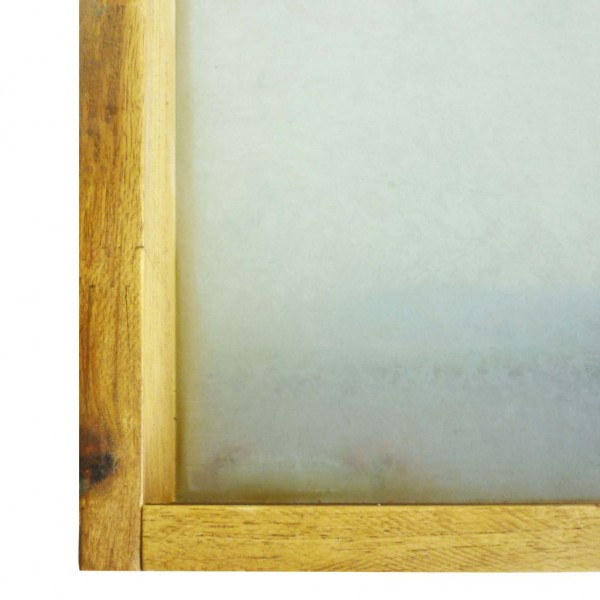 Banco para macetas con 2 estantes madera maciza de acacia+zinc M 5