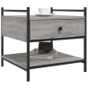 Mesa de centro madera de ingeniería gris Sonoma 50x50x50 cm 3