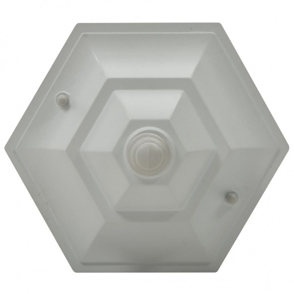 Farolas de jardín aluminio blancas E27 110 cm 6 unidades M 5