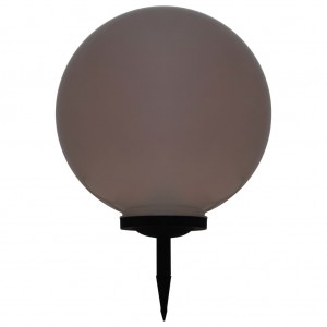 Lámpara solar esférica de exterior LED RGB 50 cm H