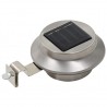 Candeeiro de exterior solar LED 6 pcs branco redondo 12 cm 3