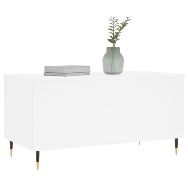 Mesa de centro 90x44.5x45 cm derivados de madeira branco M 3