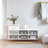 Mueble zapatero madera contrachapada blanco 102x36x60 cm 1