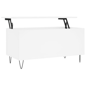 Mesa de centro 90x44.5x45 cm derivados de madeira branco H