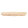Tablero de mesa redondo madera maciza de pino Ø50x3 cm 3