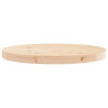 Tablero de mesa redondo madera maciza de pino Ø50x3 cm 4