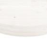 Tablero de mesa redondo madera maciza de pino blanco Ø70x3 cm 5