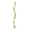 Guirnaldas de flores artificiales 6 uds blanco 200 cm 4