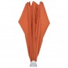 Toldo lateral plegable terraza color terracota 160 cm 4